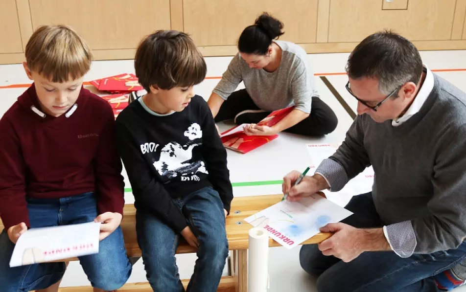 „Zeigt her eure Füße“ an der Grundschule Marktredwitz