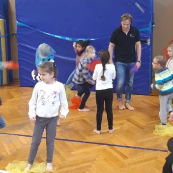 Dr. Guido Mayer sorgt für einen bewegten Vormittag