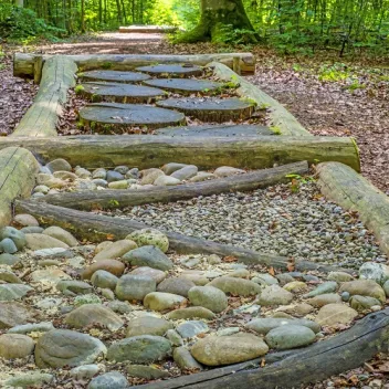 Wo geht's zum nächsten Barfußpfad?