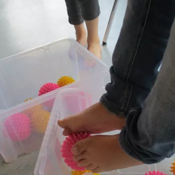 „Zeigt her eure Füße“ erfolgreich an der Staufeneckschule