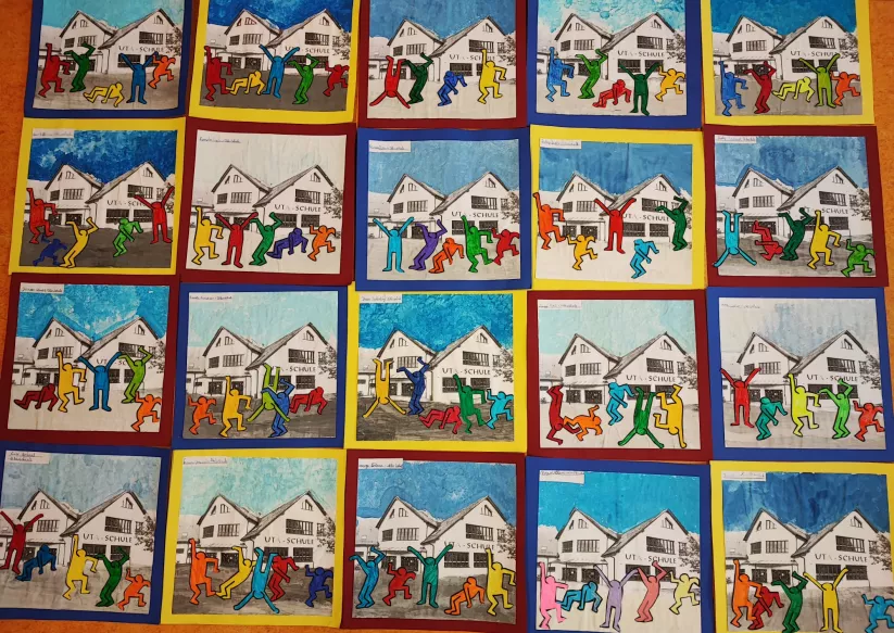 Tanzpause in der Uta-Schule Klasse 3b