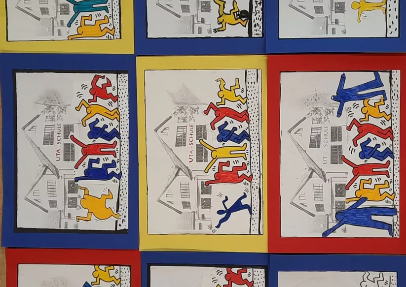 Tanzpause in der Uta-Schule Klasse 4a